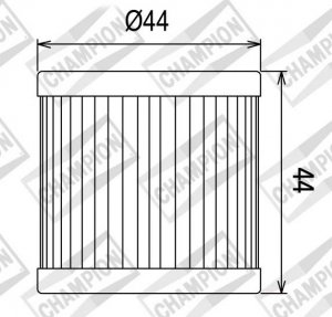 Filtru de ulei CHAMPION COF039