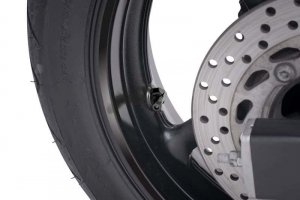 Valves for tubeless wheels PUIG Negru D 8,3mm