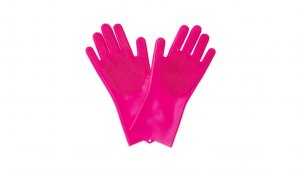 Deep scrubber gloves MUC-OFF pink L