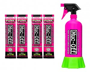 Punk Powder Bike Cleaner MUC-OFF (4 pack) with Bottle for Life