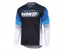 MX jersey YOKO TWO black/white/blue XXL