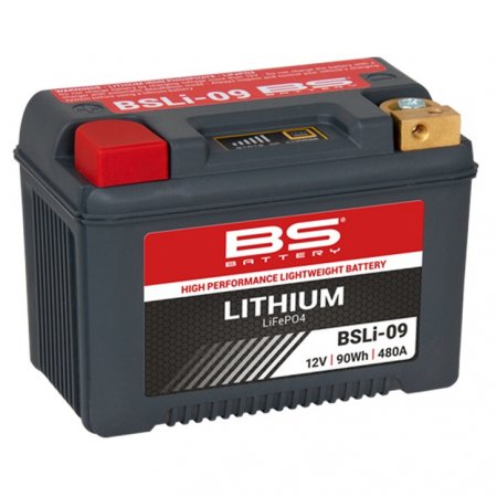 Lithium battery BS-BATTERY pentru ATV SUZUKI LT-F400 KingQuad (2008-2010, 2008-2015)