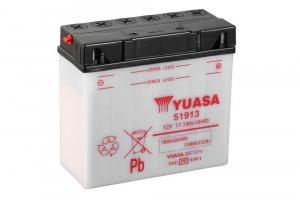 Yumicron battery with acid YUASA