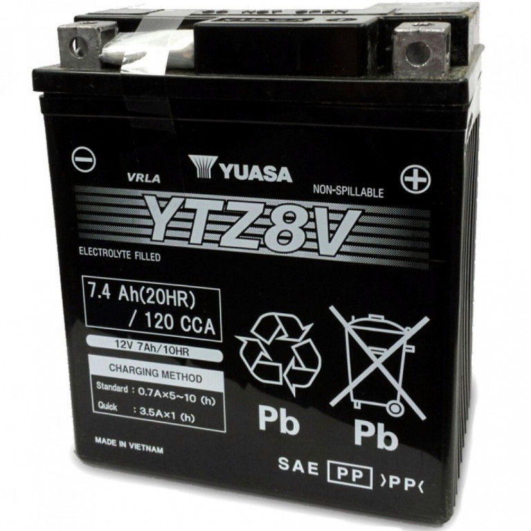 Specific Reviewer mental Baterie YUASA YTZ8V - Maintenance Free MF batteries YUASA - Catalog -  Romania - Motopoint Pontic S.R.L.