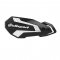 Handguard POLISPORT MX FLOW with mounting system black/white