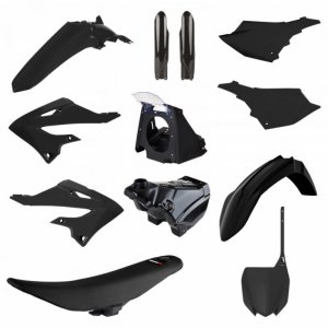 Kit plastice POLISPORT restyling Negru