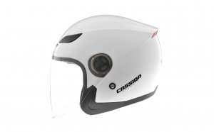 Jet helmet CASSIDA REFLEX Alb XS