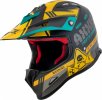 MX helmet kids AXXIS WOLVERINE B3 matt yellow YL