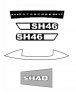 Stickers SHAD D1B461ETR for SH46
