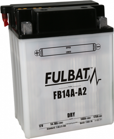 Baterie conventionala FULBAT include electrolit pentru ATV KAWASAKI KEF 300 Lakota (2001-2003)