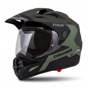 Casca touring CASSIDA TOUR 1.1 SPECTRE army green/ grey/ black S