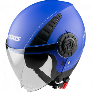 JET helmet AXXIS METRO ABS solid blue matt XS