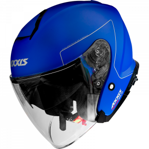 JET helmet AXXIS MIRAGE SV ABS solid a7 matt blue XS
