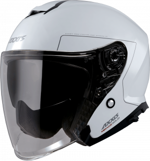 JET helmet AXXIS MIRAGE SV ABS solid white gloss S