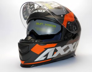 Casca integrala AXXIS EAGLE SV DIAGON D4 matt orange L