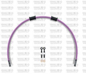 Kit conducta frana spate Venhill YAM-10005RB-PU POWERHOSEPLUS (1 conducta in kit) Purple hoses, black fittings