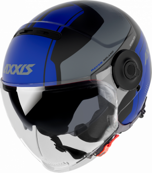 JET helmet AXXIS RAVEN SV ABS milano matt blue S