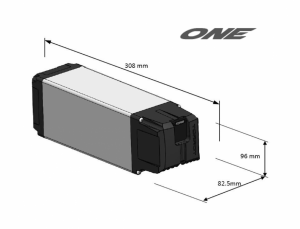 Removable battery TORROT ONE 48V 6.6Ah 13S3P kids