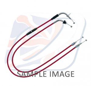 Cablu acceleratie Venhill featherlight Rosu