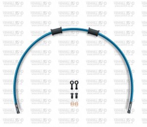 Kit conducta frana spate Venhill YAM-10005RB-TB POWERHOSEPLUS (1 conducta in kit) Translucent blue hoses, black fittings
