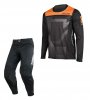Set of MX pants and MX jersey YOKO TRE+KISA black; black/orange 32 (M)