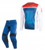 Set of MX pants and MX jersey YOKO TRE+KISA blue; blue/red 30 (S)