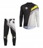 Set of MX pants and MX jersey YOKO VIILEE black/white; black/white/yellow 38 (XXL)